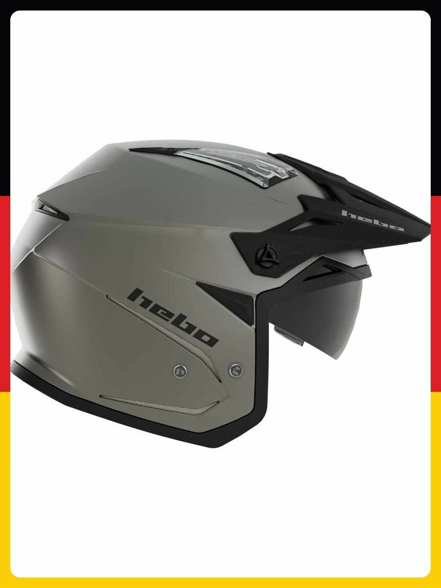 Мотошлем Открытый HEBO HC1132G-XL Htr-p01