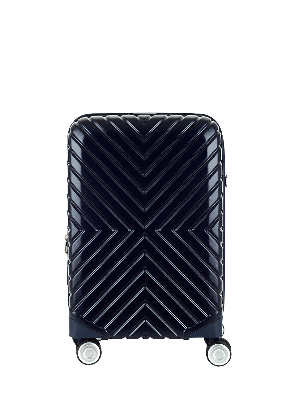 Чемодан Samsonite, 40 л, размер S, синий