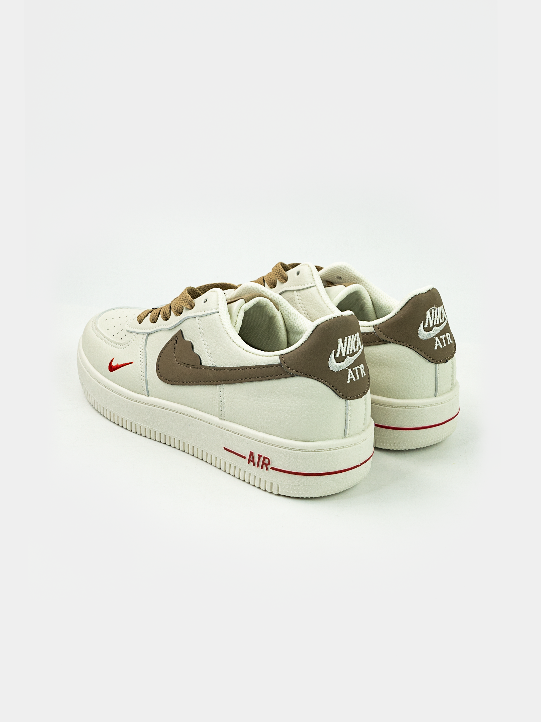 Кроссовки  Air Force 1, размер 40, бежевый — фото 1