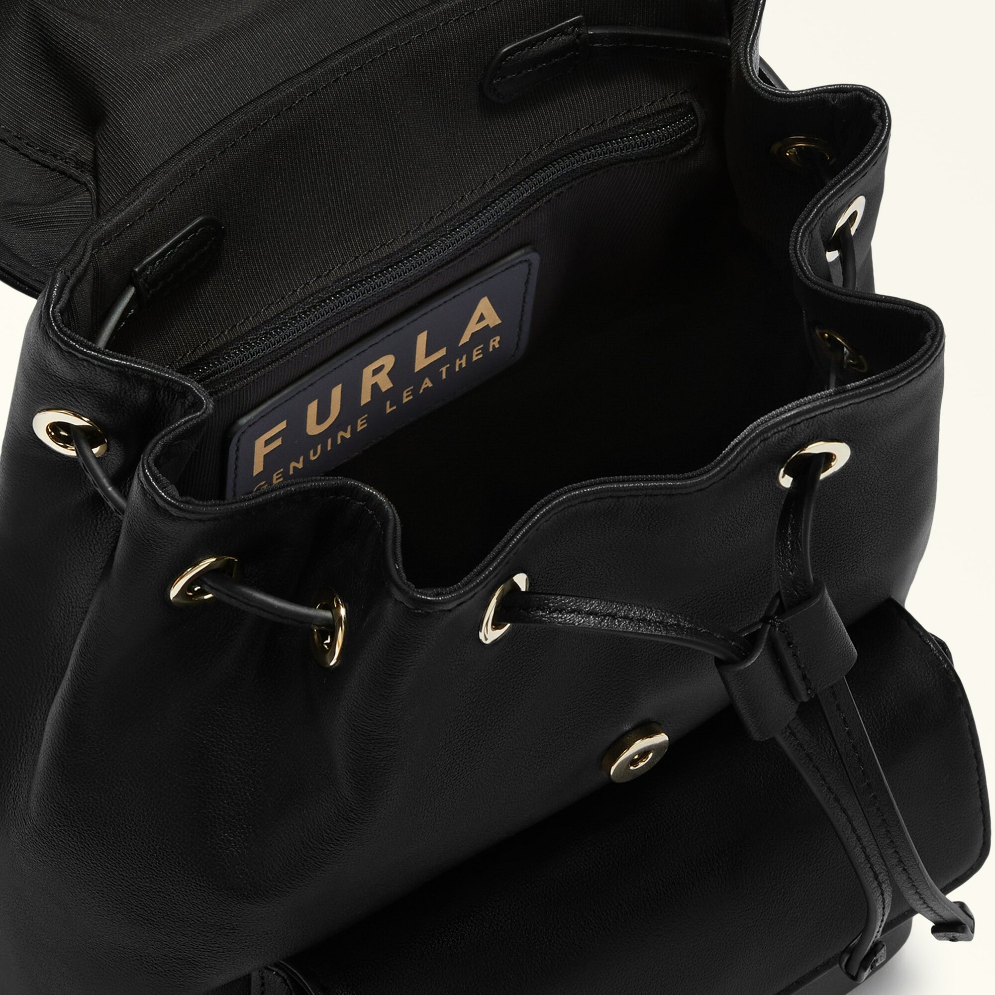 Рюкзак FURLA FURLA FLOW S BACKPACK, nero — фото 1