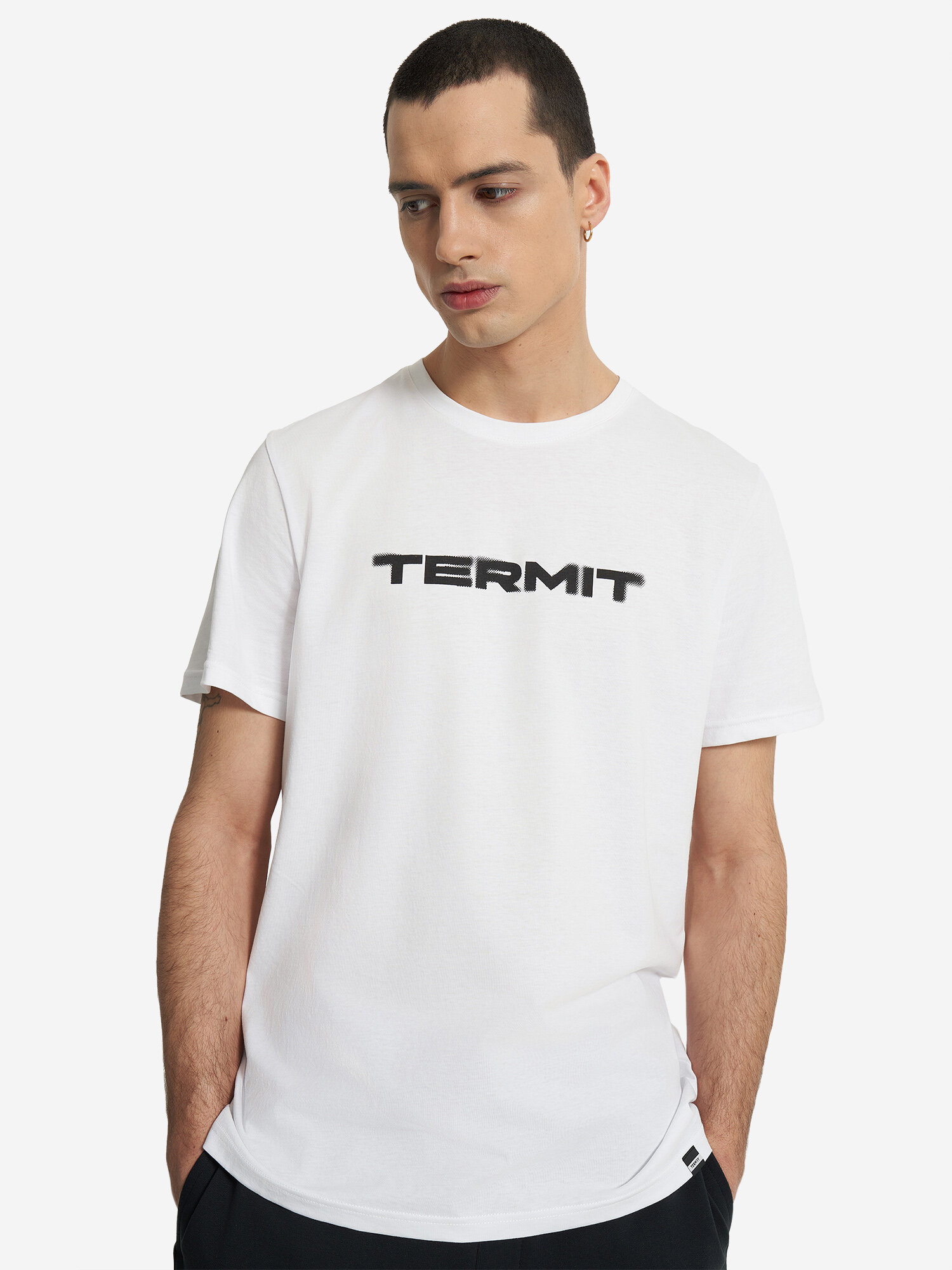 Футболка спортивная Termit, размер 50 [RU 44-62 (mix)-TRT-М], белый