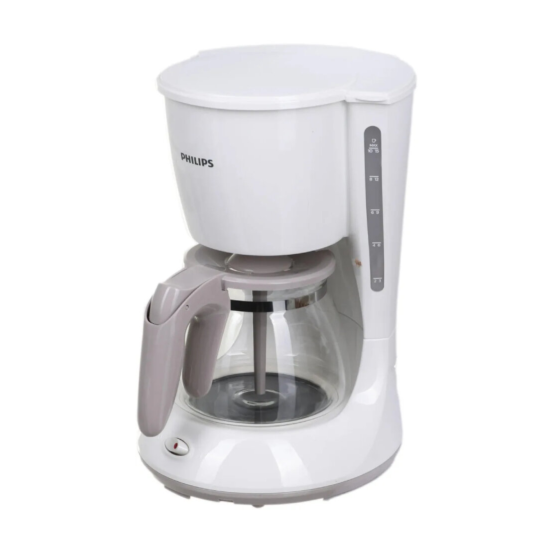 Кофеварка PHILIPS HD7461/00 капельного типа 1,2 л, пластик, стеклянный кувшин, белый