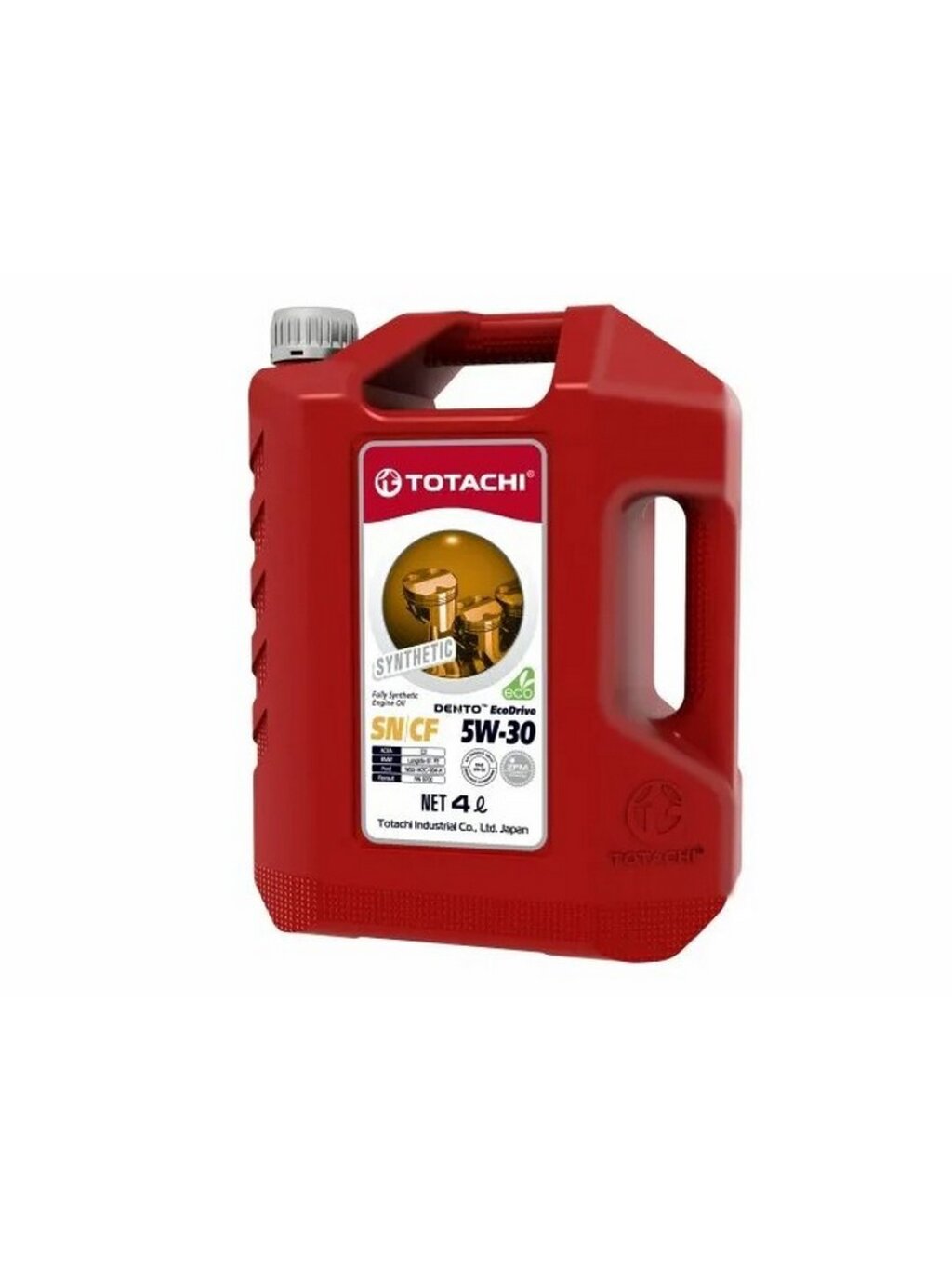 Моторное масло Totachi Niro Optima PRO Synthetic 5W-30 синтетическое 4 л — фото 1