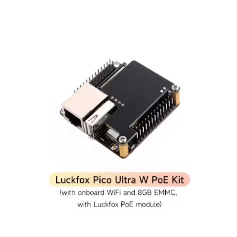 Luckfox Pico Ultra RV1106 Разработка плата, Pico Ultra W PoE Kit