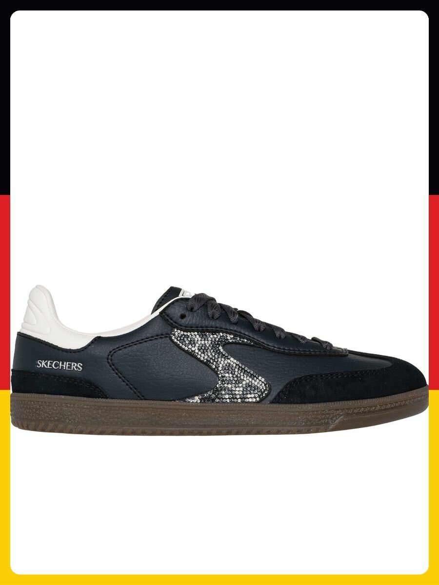 Кеды SKECHERS Базовая коллекция, размер 39 EU, черный