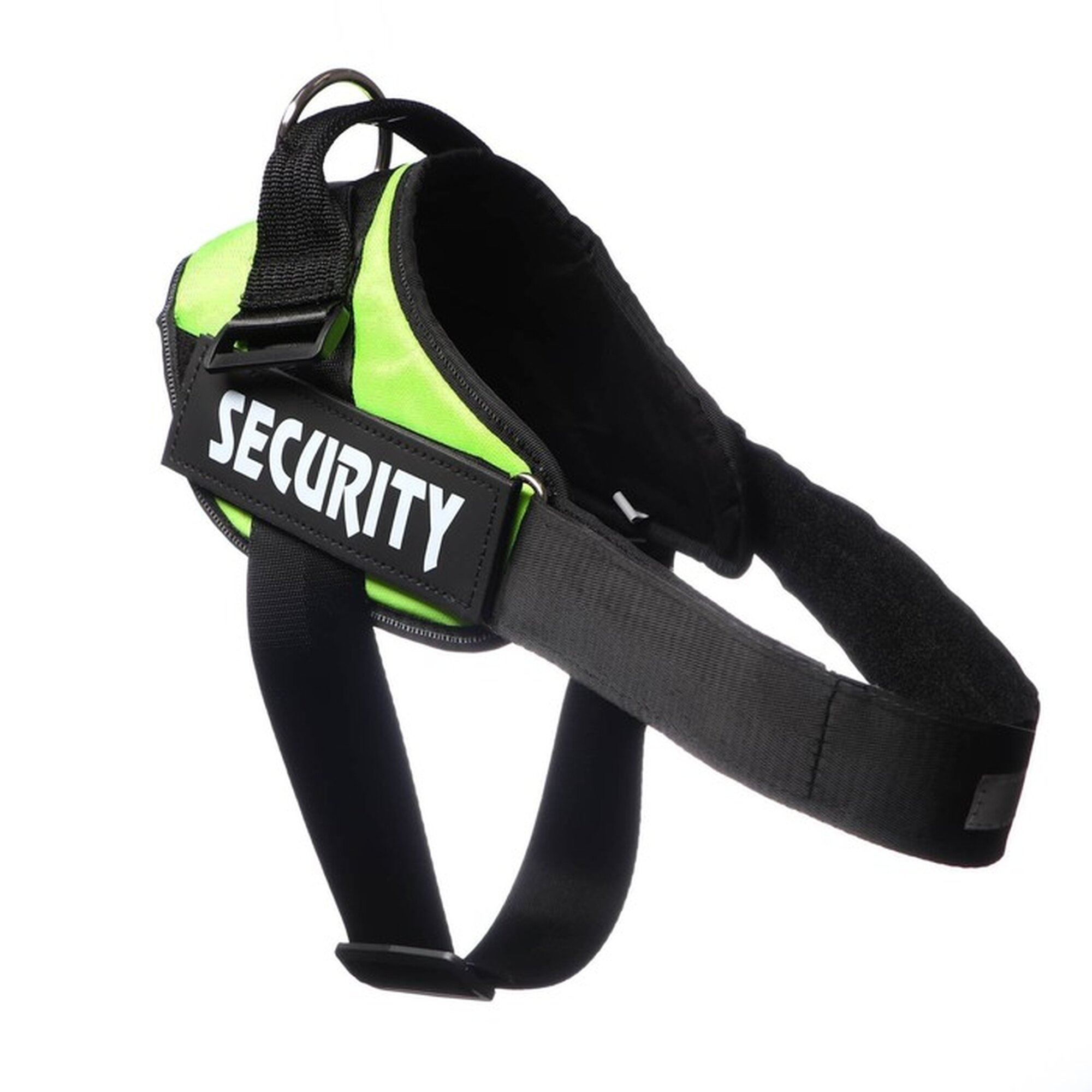 Изображение Шлейка К9 мягкая светоотражающая, размер L, ОГ 68-80 см, вес 17,5-32,5 см, зелёная