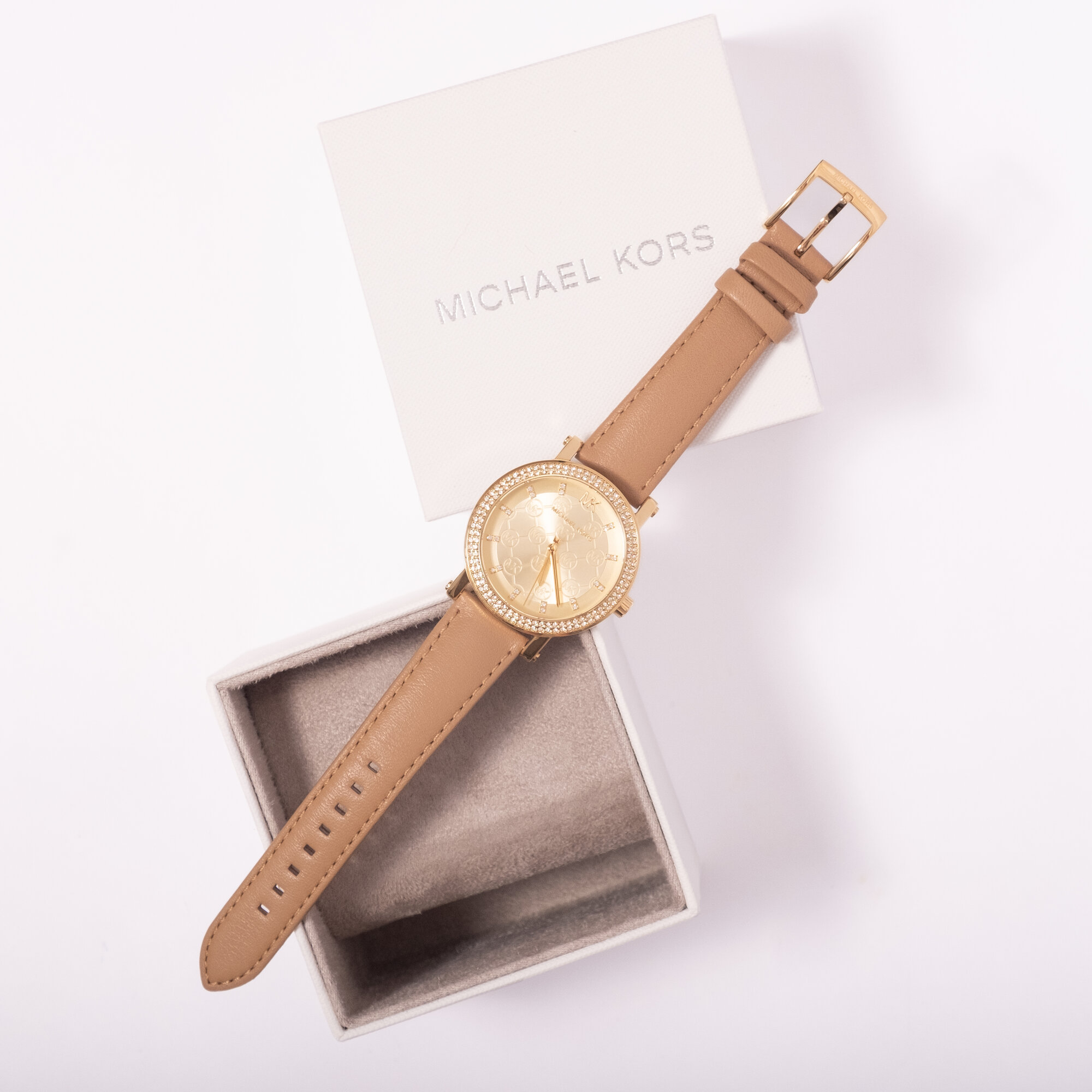 Наручные часы MICHAEL KORS, золотой/коричневый