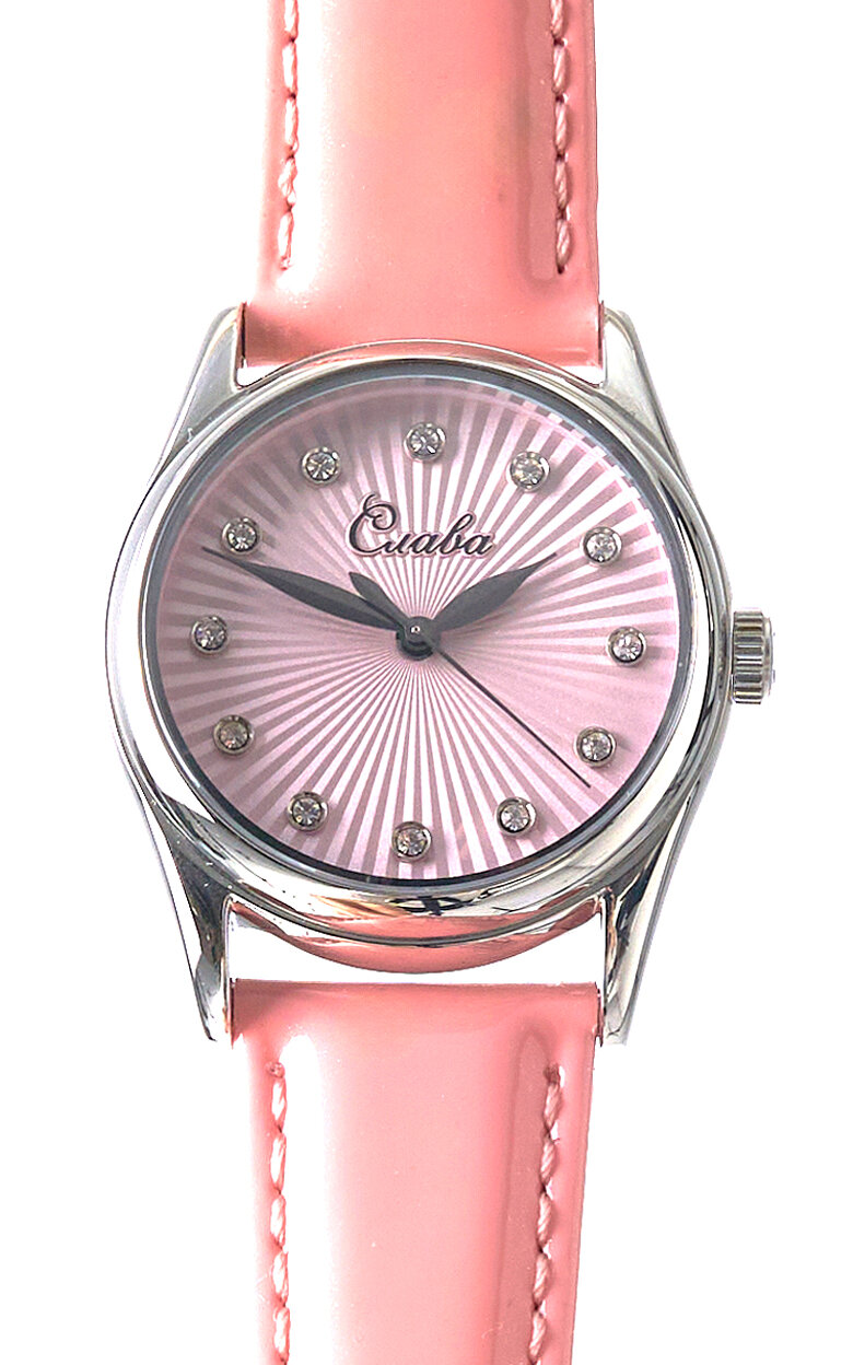 Наручные часы Слава, розовый — фото 1