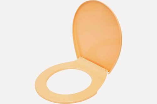Изображение товара Крышка-сиденье VIRPlast для унитаза Виктория, бежевое овальное, пластик