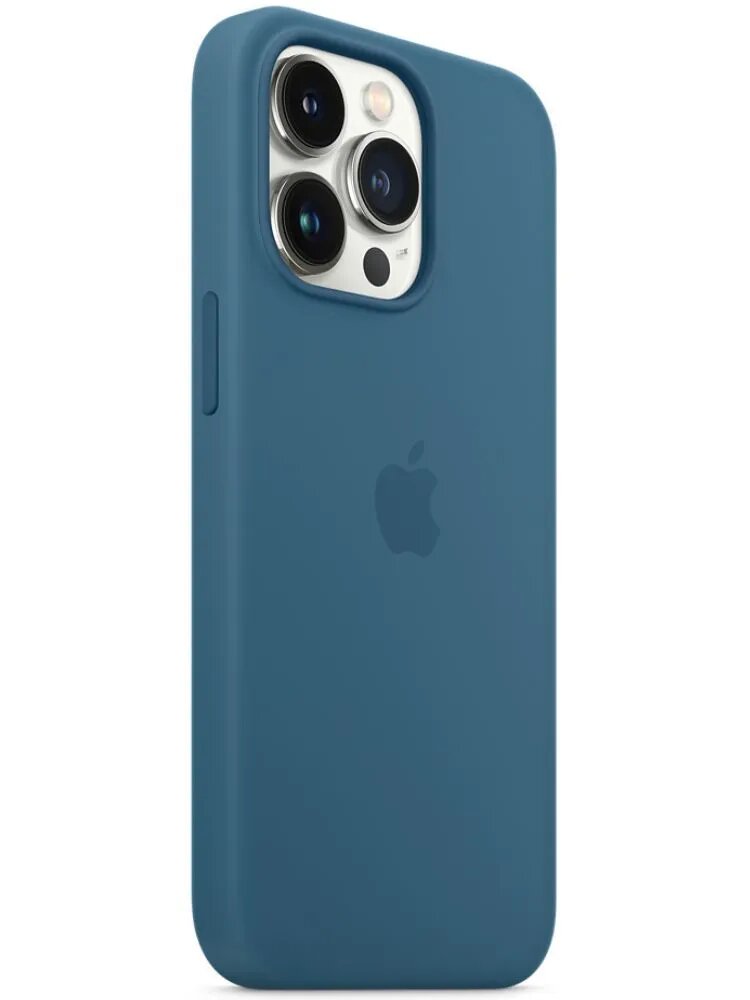 Чехол-накладка Apple Silicone Case для iPhone 13 Pro MagSafe Blue Jay, силикон — фото 1