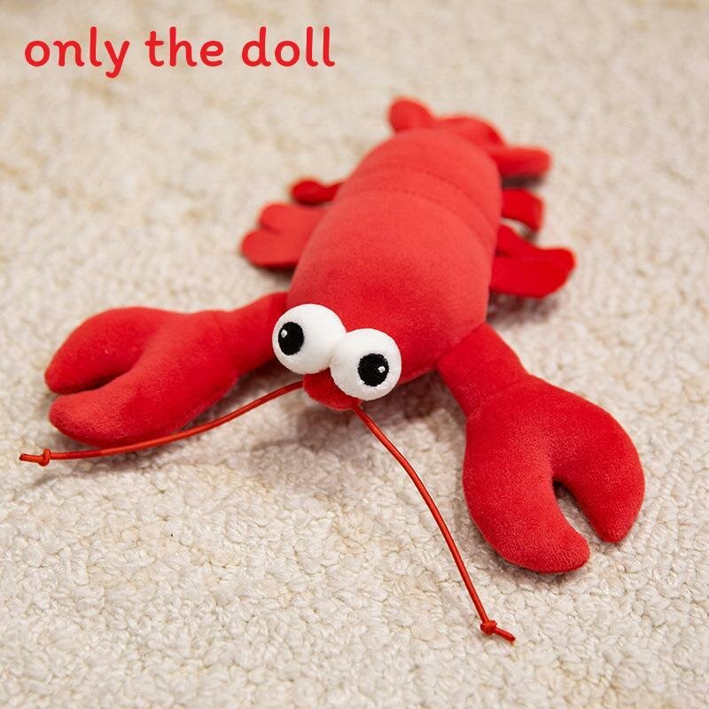 Магнит холодильника лобстер мягкая игрушка с мягкой набивкой для детской комнаты и домашнего декора лобстер