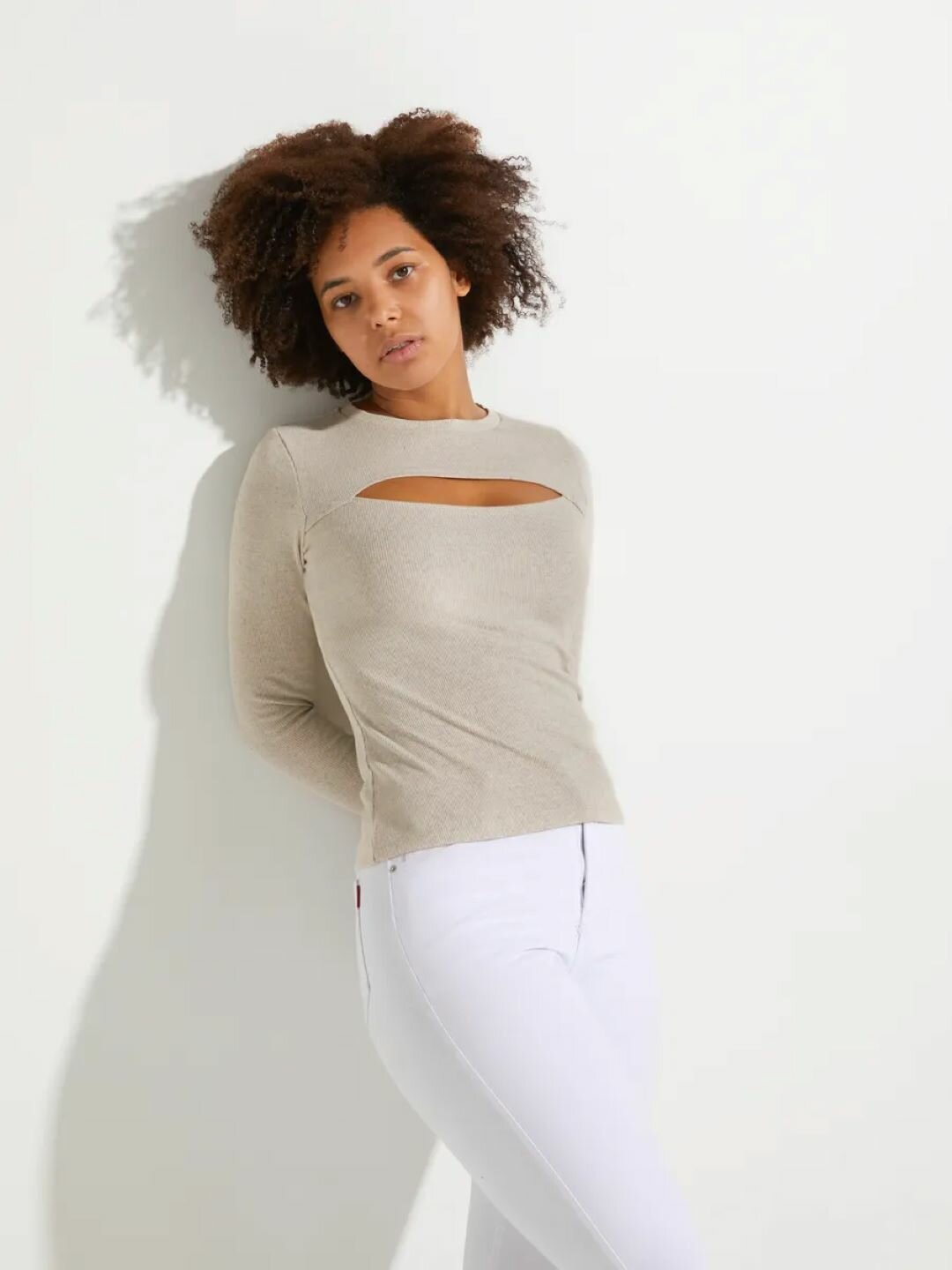 Лонгслив DNZ, размер XL, , серый меланж — фото 1