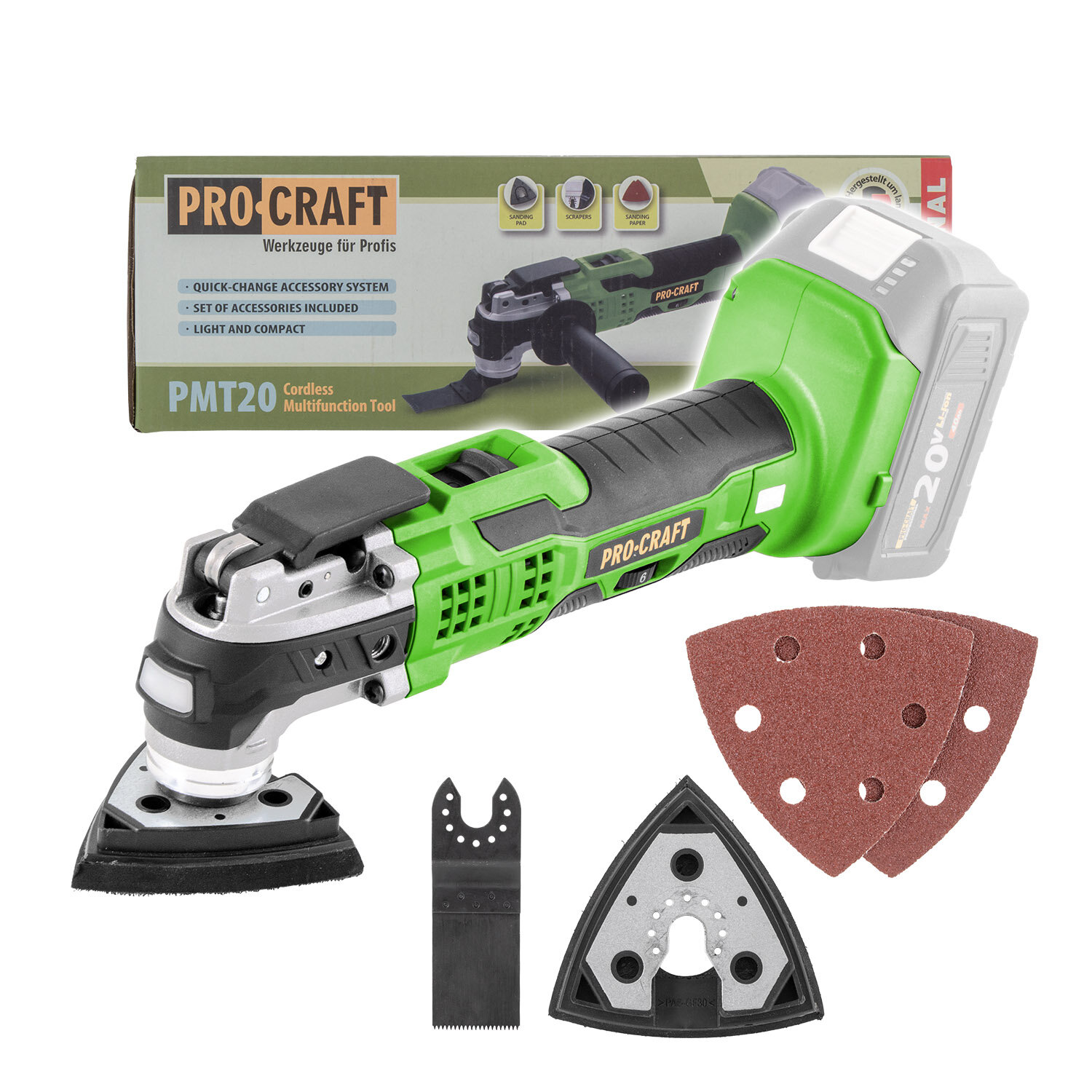 Аккумуляторный реноватор Pro-Craft PMT20