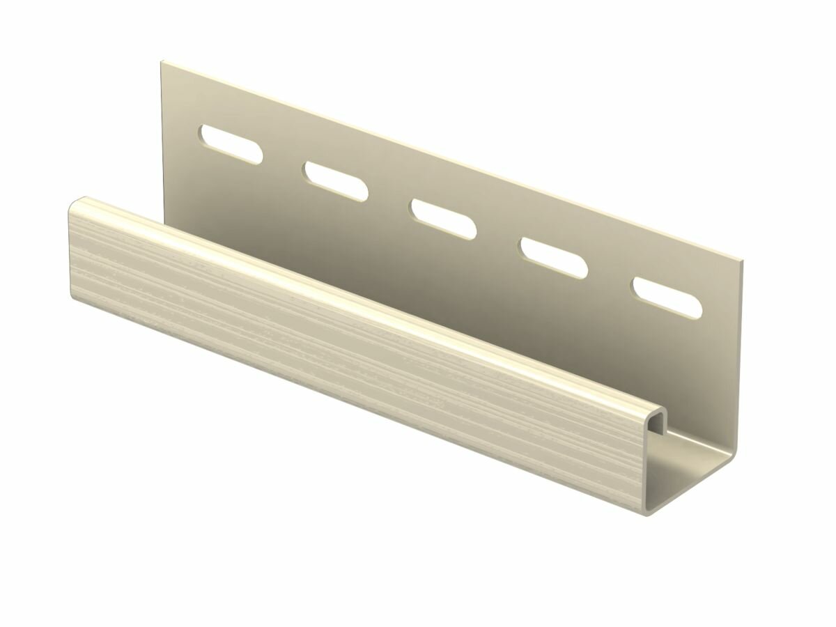 Ю-пласт J-планка (j-профиль) ванильный 1 шт