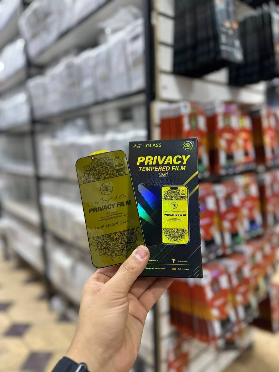 Защитное стекло Privacy 9H для Redmi Note 14, полное покрытие, iGLASS