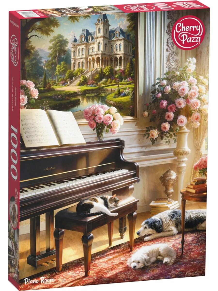 Пазл для взрослых 1000 элементов Музыкальная гостиная