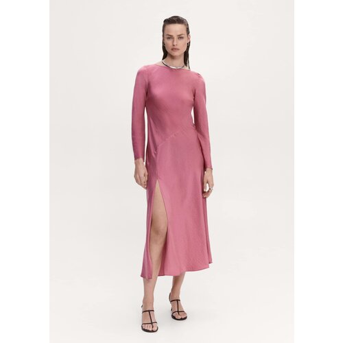 фото Платье mango, размер 38, розовый