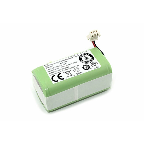 Аккумуляторная батарея к роботу-пылесосу ELARI SmartBot Turbo 148V 2600mAh Li-Ion 1940₽