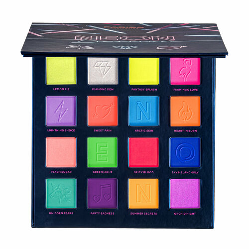 Палетка теней для век Parisa Cosmetics Neon Demon Eyeshadow Palette