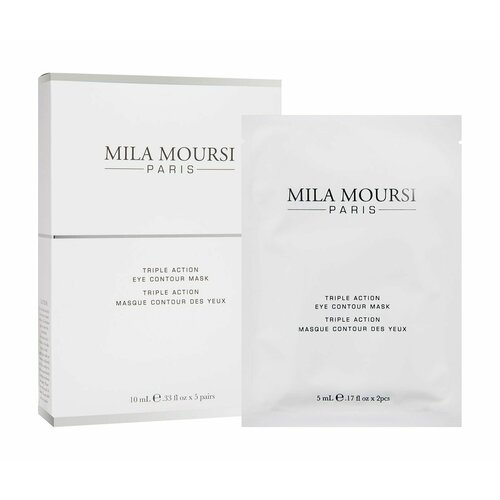 Антивозрастная крио-маска тройного действия для контура глаз Mila Moursi Triple Action Eye Contour Mask 23294₽