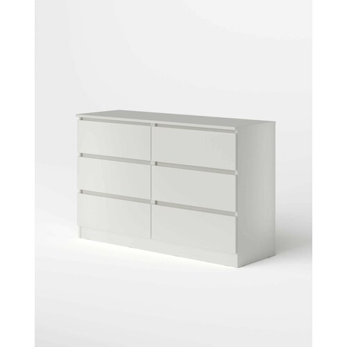 Комод Охта 120064_7701204404 Белый гладкийБелый гладкий 9000₽