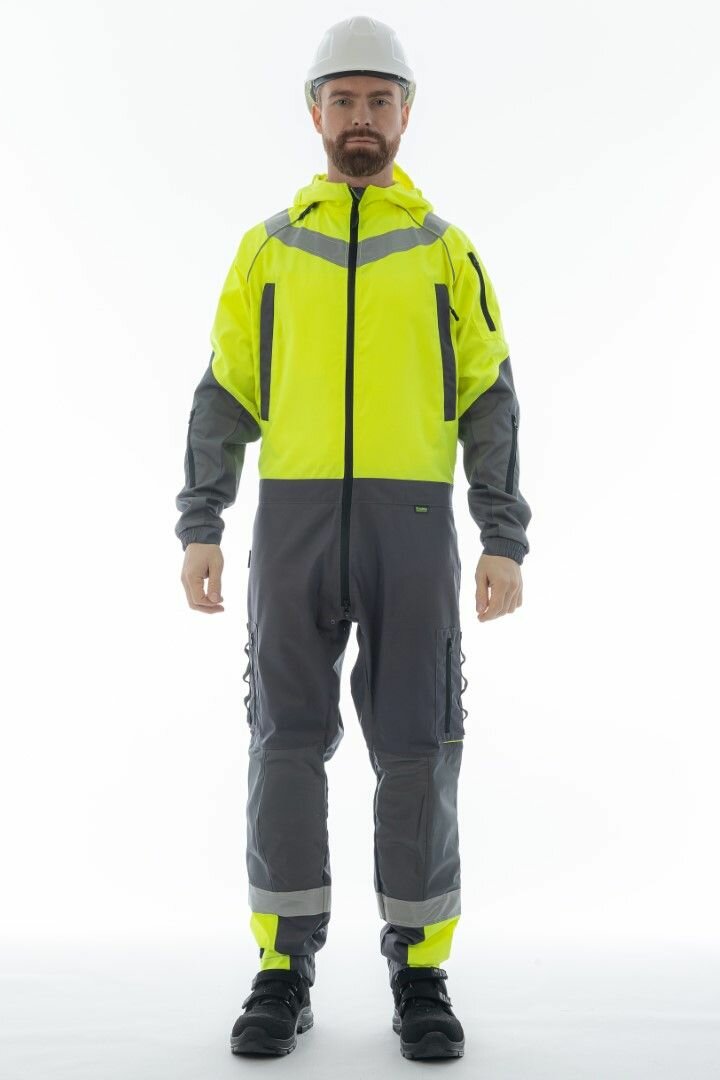 Комбинезон рабочий спецодежда мужской униформа роба для работы и промышленного альпинизма KS503 Brodeks