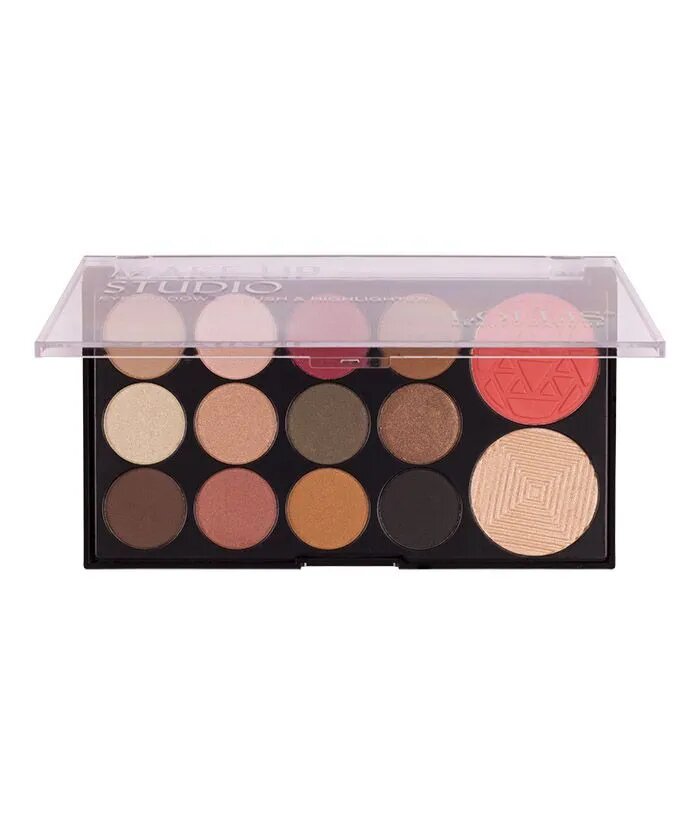 LOLLIS Набор для макияжа лица LOLLIS Make Up Studio Eyeshadow & Blush&Highlighter 01 — фото 1