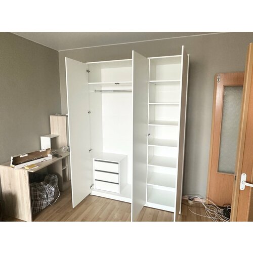 Шкаф распашной, аналог IKEA, 150х220х50 см Мебель ГОСТ