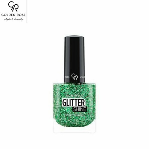 Гель-лак GOLDEN ROSE Extreme Glitter Shine Nail Lacquer 215