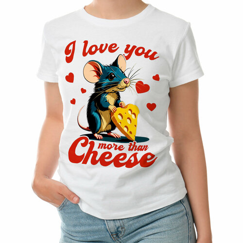 фото Футболка roly, размер l, белый