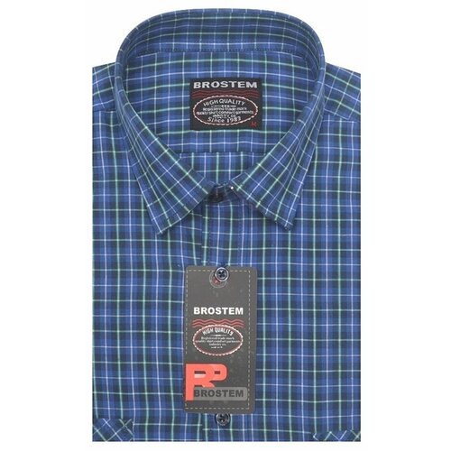 фото Рубашка , размер 39/40, синий shemart