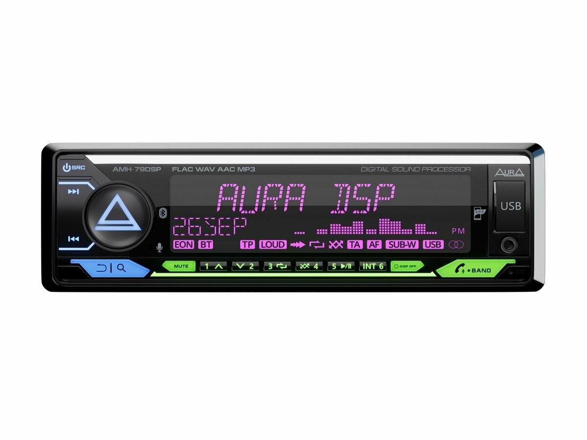 Автомагнитола c DSP процессором AurA AMH-79DSP