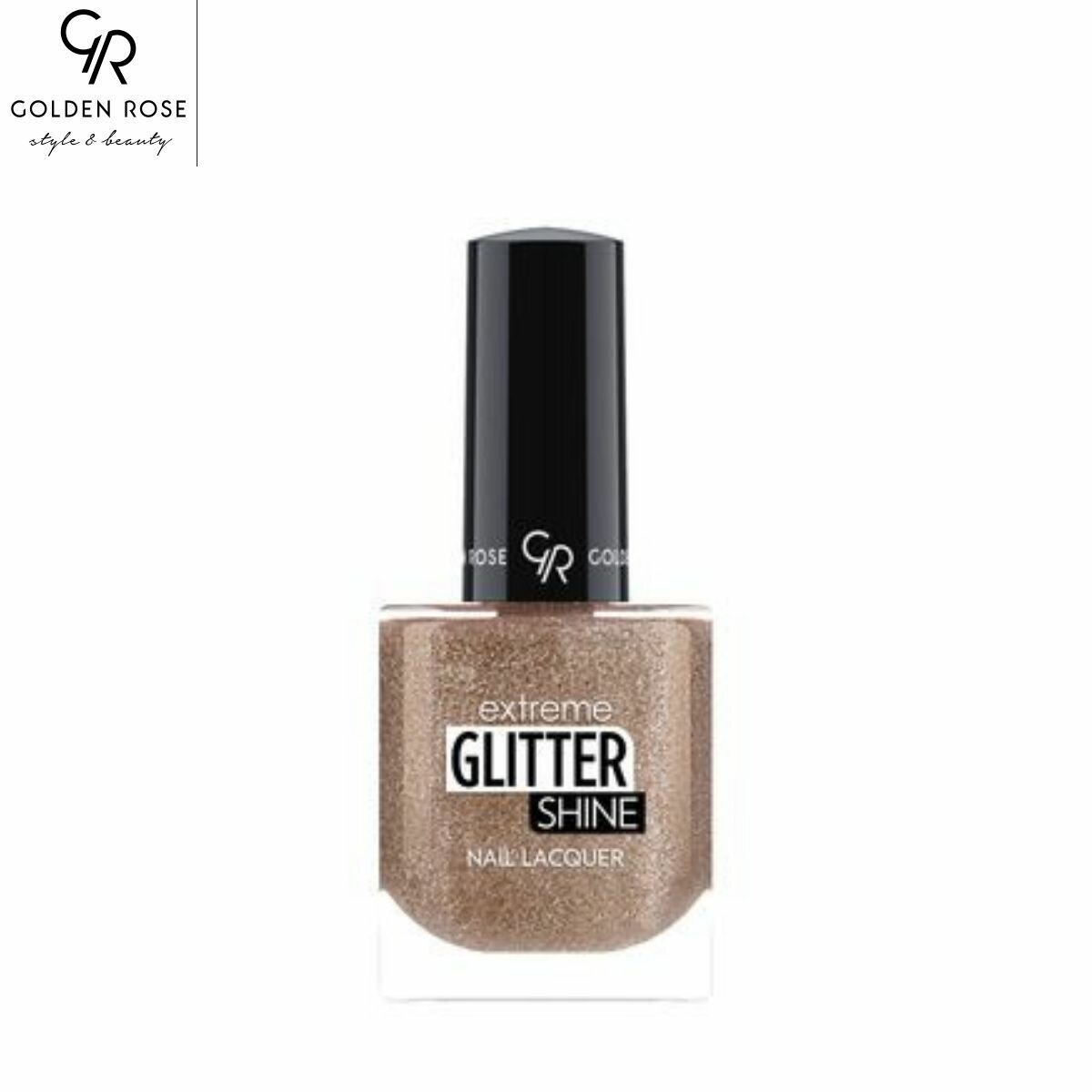 Гель-лак GOLDEN ROSE Extreme Glitter Shine Nail Lacquer 205