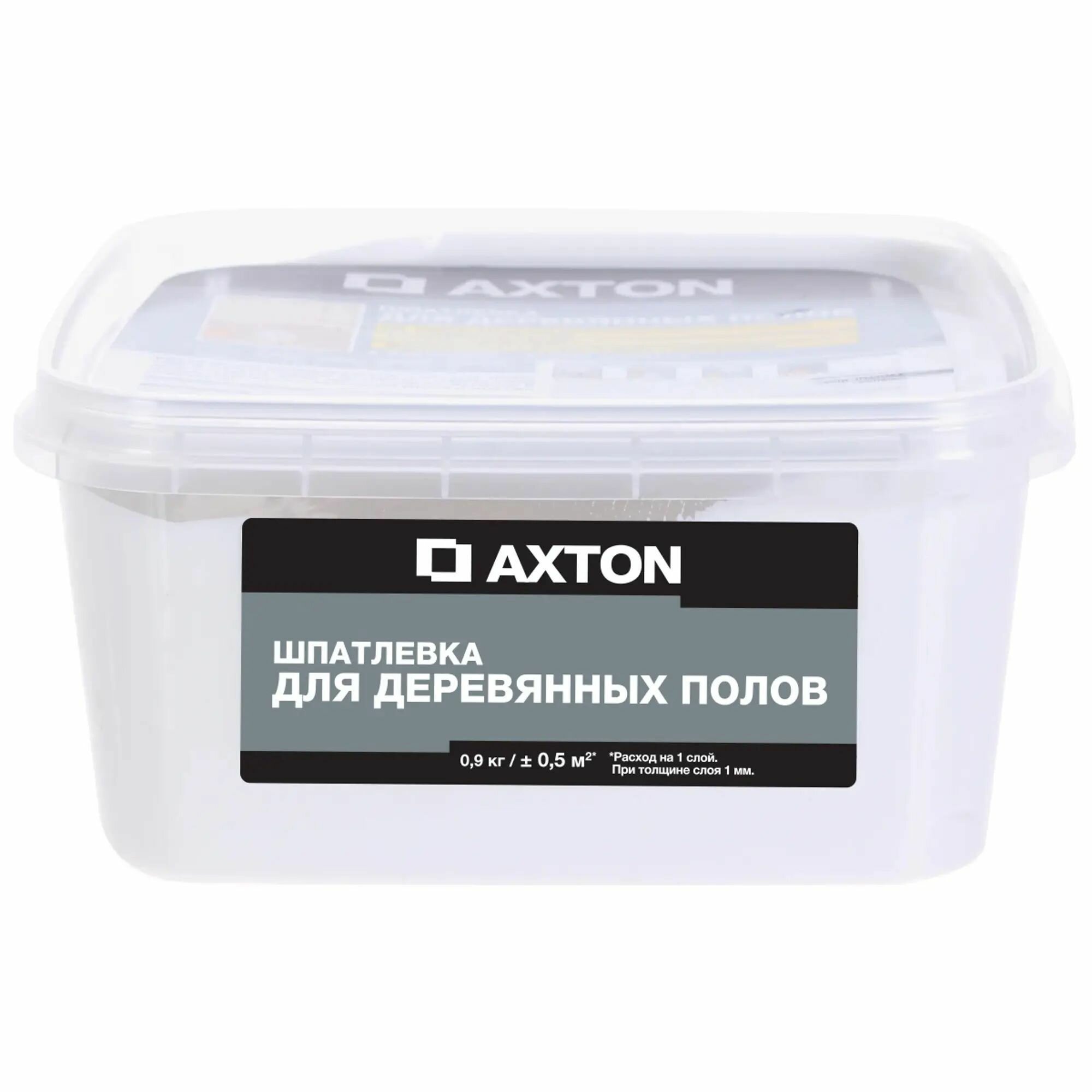 Шпатлёвка Axton для деревянных полов 0.9 кг цвет белый