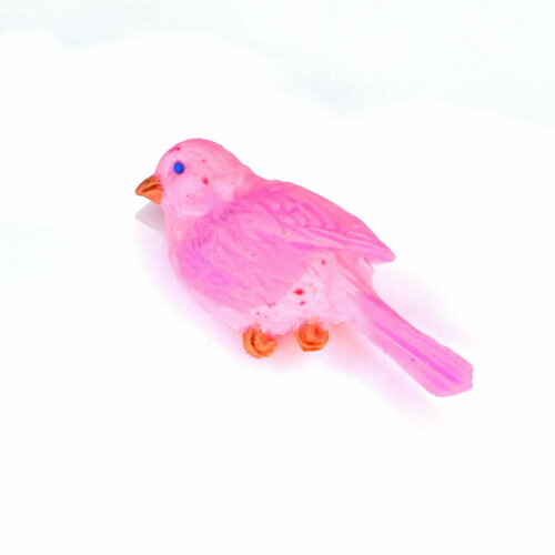 Брошь Синичкина шкатулка, розовый брошь из бисера ручной работы сова брошка птица птичка подарок завучу классной руководительнице директрисе