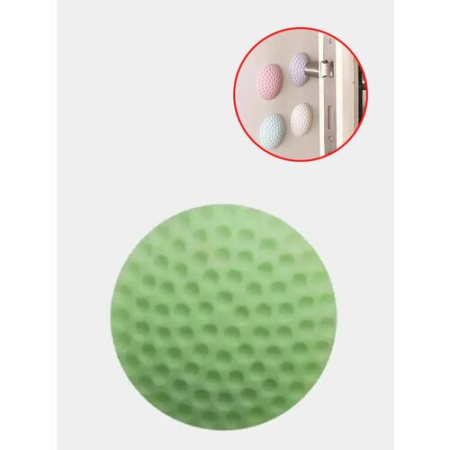 Стоппер бампер защита стен от удара стопор отбойник настенный Количество 2 шт Цвет Зеленый 499₽