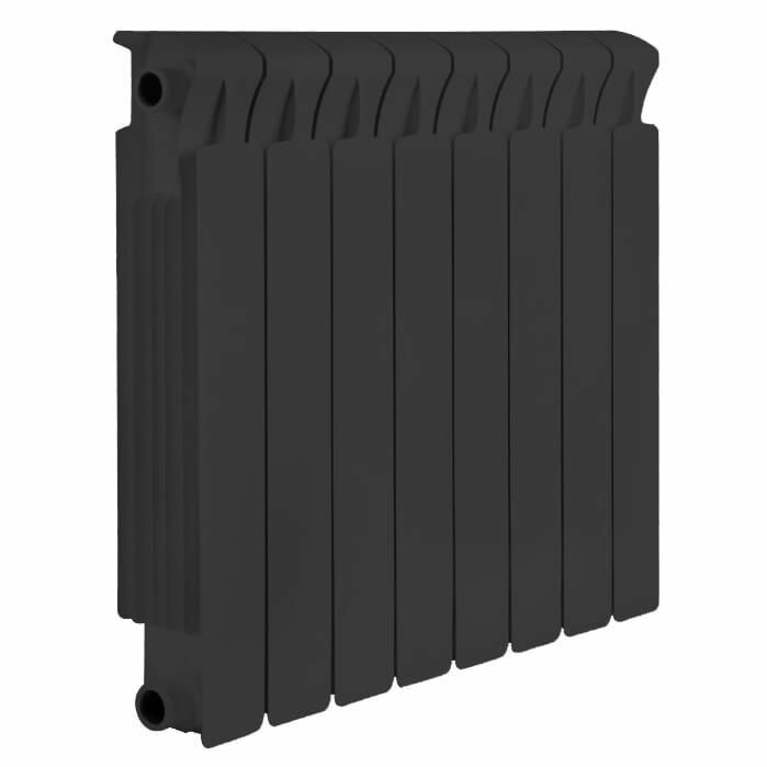 Rifar Monolit 500 8 секций, боковое подключение (антрацит)