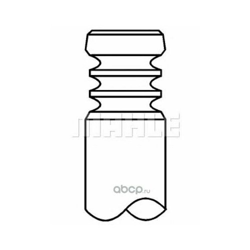 Клапан выпускной vag+skoda /d=6mm knecht/mahle 029va30529100