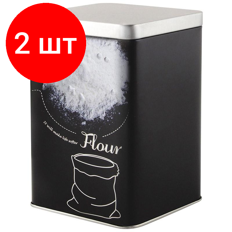 фото Mallony Банка для сыпучих продуктов Мука