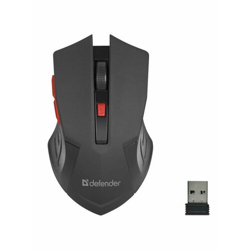 Мышь беспроводная DEFENDER Accura MM-275 USB 5 кнопок 1 93300₽