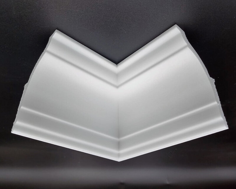 фото Угол внутренний к плинтусу Де-Багет П-10 70/40 UV, 1шт