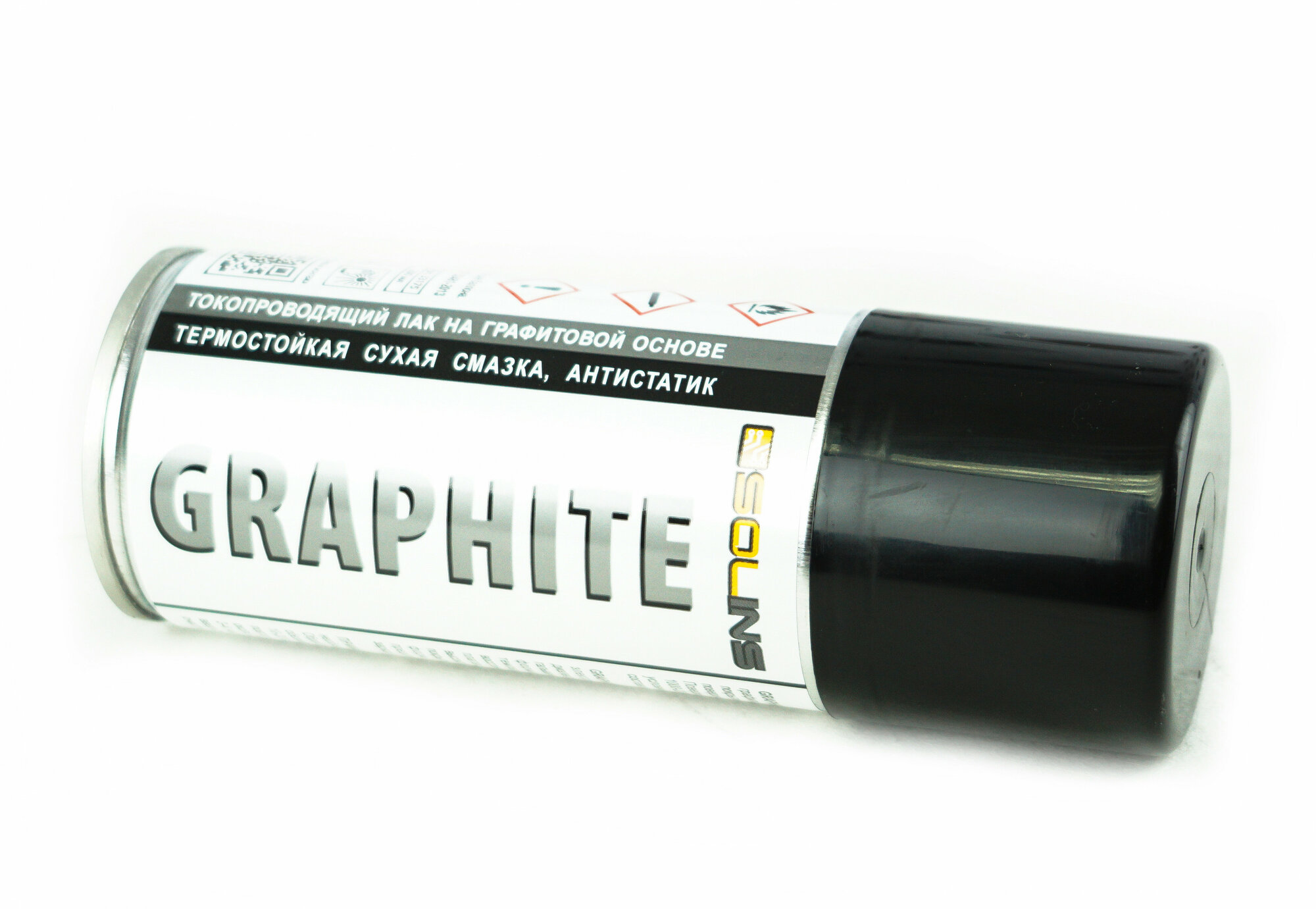 Токопроводящий лак на графитовой основе SOLINS GRAPHITE , 200 мл