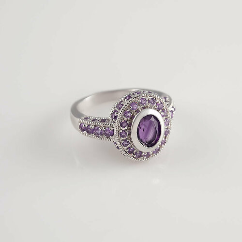 Кольцо Milana Silver, серебро, 925 проба, размер 16.5