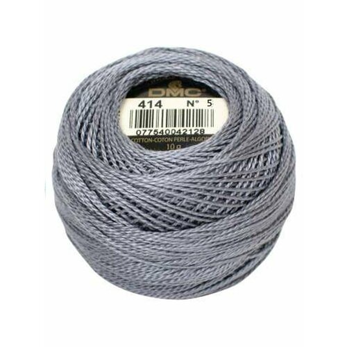 Мулине DMC Cotton Perle #5 (цвет: 0414, 45 м, артикул 116-5)
