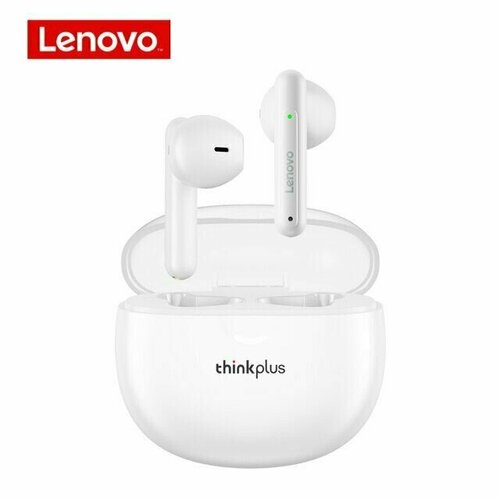 Беспроводные наушники Lenovo LP1 Pro Live Pods белый беспроводные наушники белый thinkplus live pods lp40