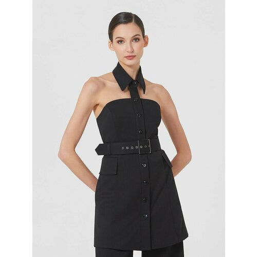 фото Жилет lo, размер 44, черный