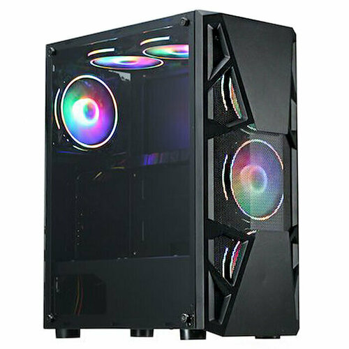 Корпус ATX Formula CL-3303B RGB без БП, черный