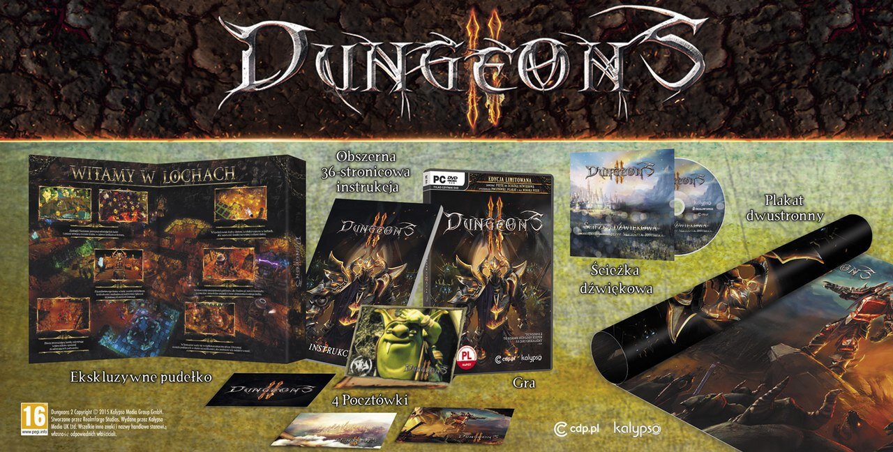 Игра для компьютера: Dungeons 2 Польское коллекционное издание