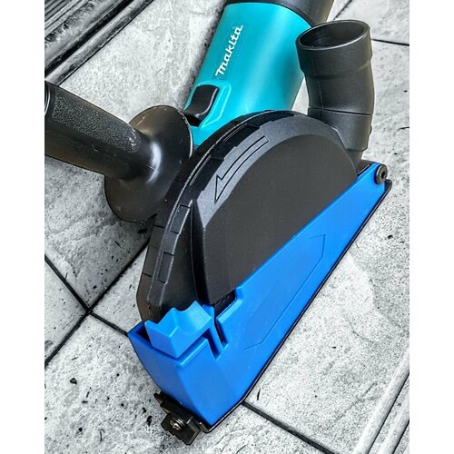 Кожух для болгарки ушм 125мм для удаления пыли с выход под пылесос и глубиной реза 5 10 15 20 25 30 мм 290000₽