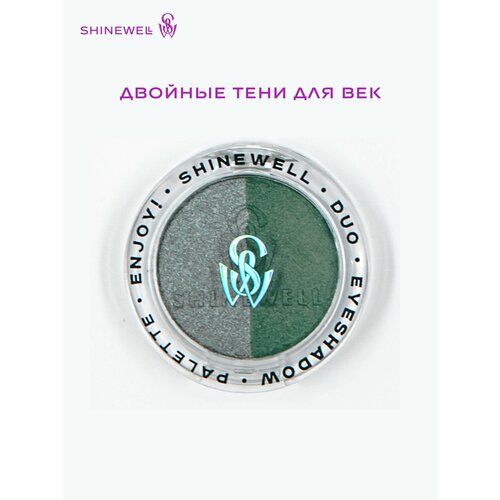 фото Shinewell тени для век enjoy duo